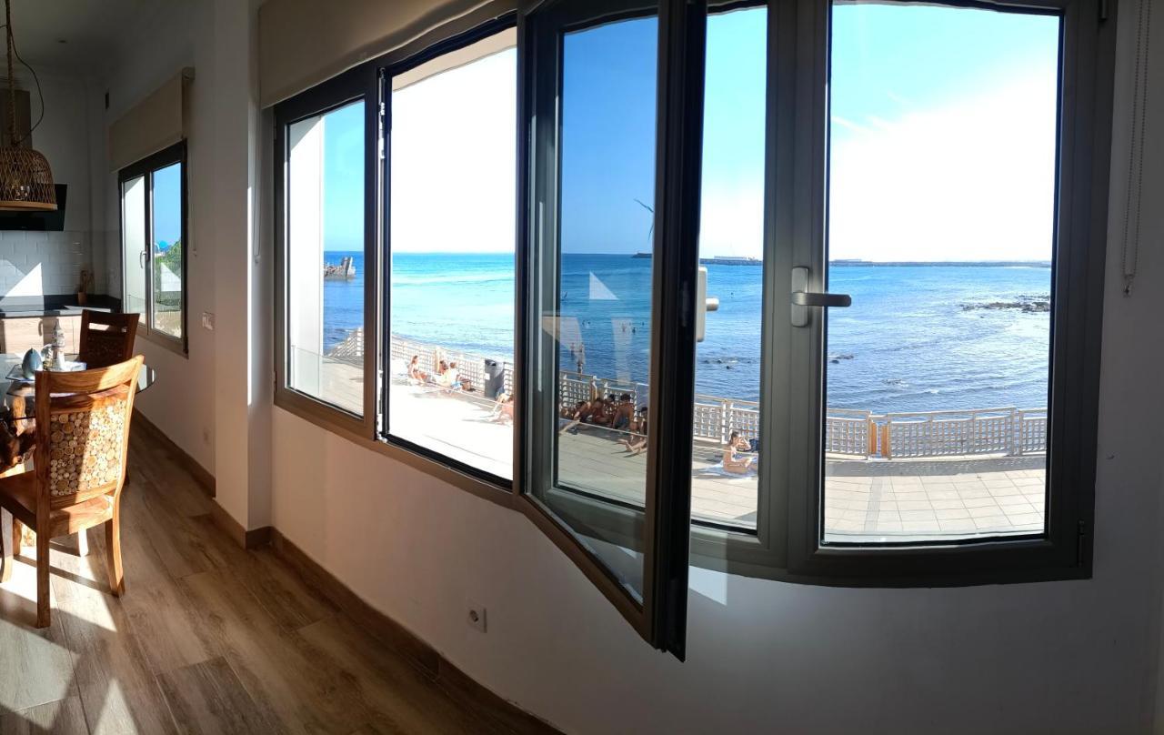 Ferienwohnung Sea View On Arinaga Beach Exterior foto