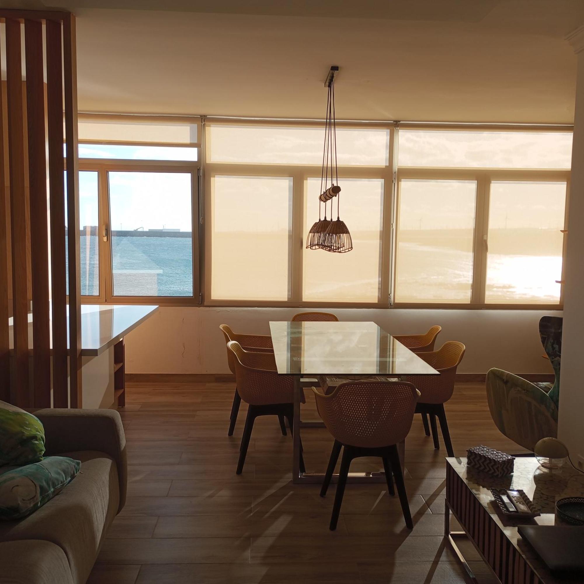 Ferienwohnung Sea View On Arinaga Beach Exterior foto